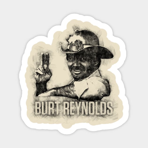 Burt Reynolds Sticker by The Chambers